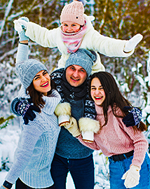 Aktiver Familienurlaub ‒ Winter 2020, Jeseníky